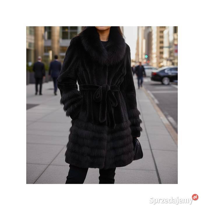 Futro naturalne płaszcz z futra naturalnego Warszawa