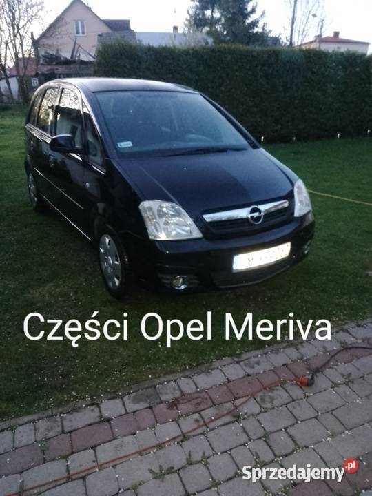 Meriva na części manualna Meriva Motoryzacja Tarnów