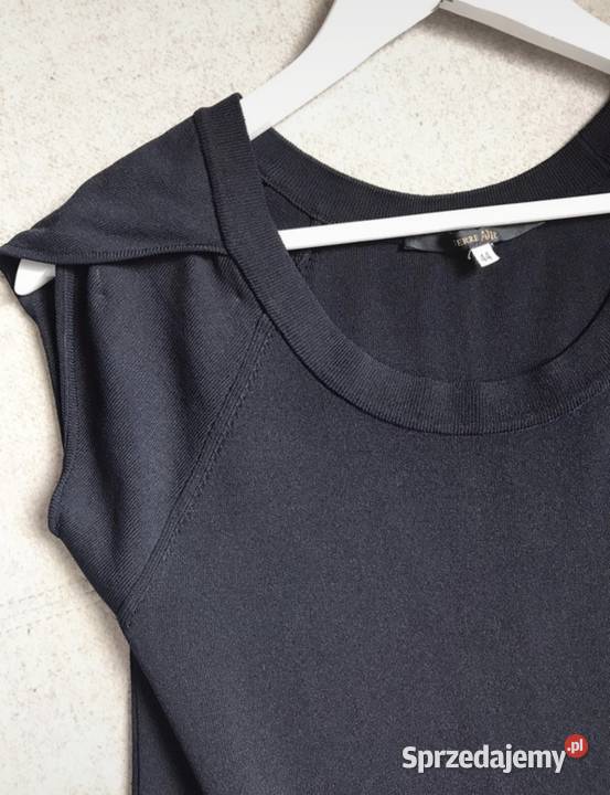 Włoska czarna tunika sukienka Terre Alte 36 38 czarny Spódnice i sukienki Warszawa