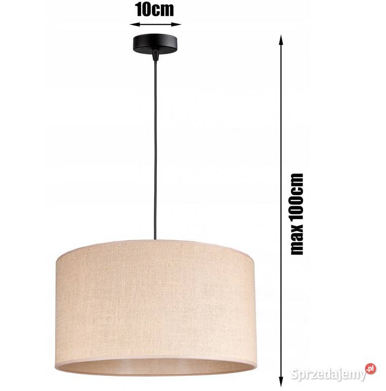 LAMPA WISZĄCA SUFITOWA ŻYRANDOL ABAŻUR Choroszcz