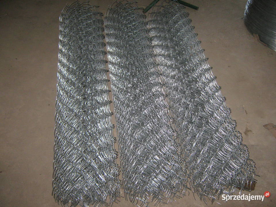 Siatka ogrodzeniowa ocynkowana 25mm oczko 60X60 metal Ostroszowice