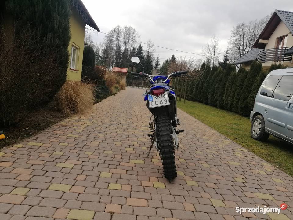 Yamaha XT125R łańcuch podkarpackie Sokołów Małopolski