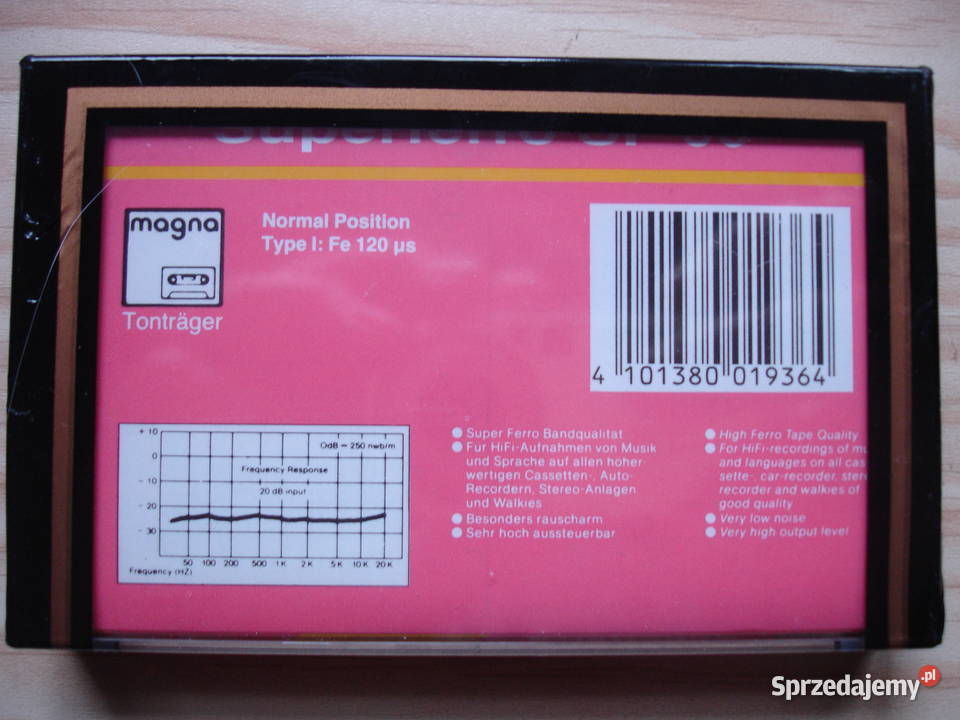 Kaseta magnetofonowa MAGNA SF90 nowa Zielona Góra