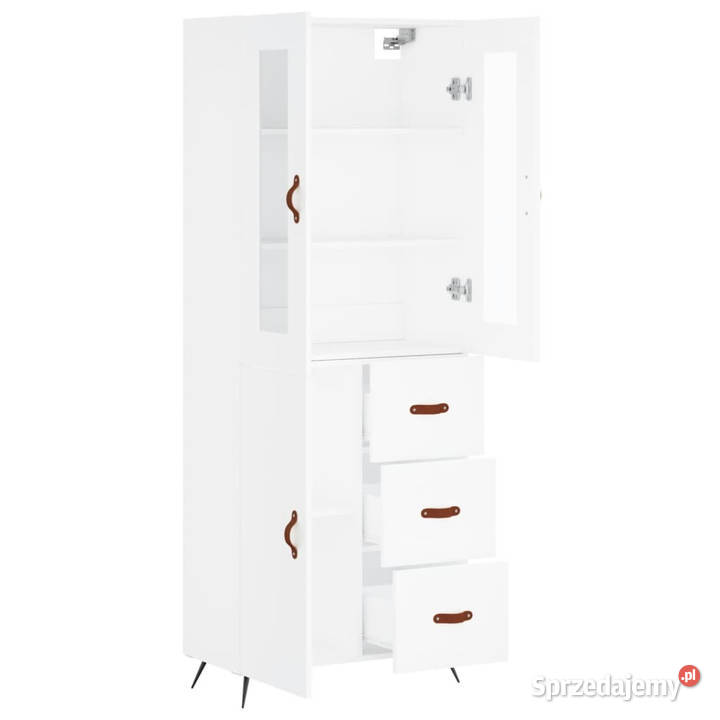 Witrynka biała 695x34x180 materiał mazowieckie