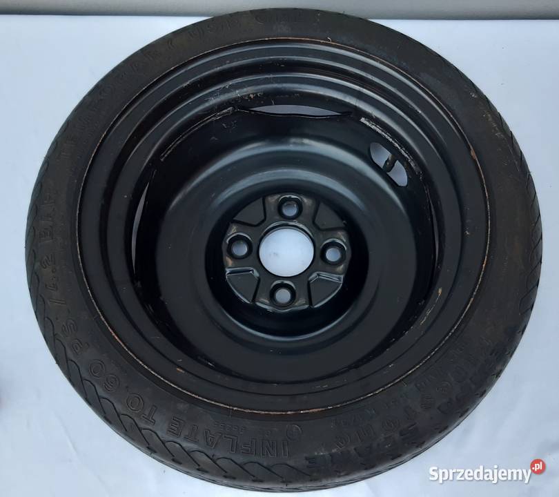 KOŁO DOJAZDOWE VW 4x100 35Jx14H2 ET45 357601025D dolnośląskie Mielęcin