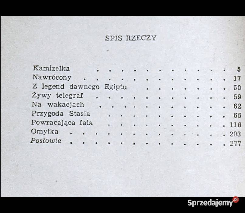 Wybór nowel Bolesław Prus lubelskie Chełm