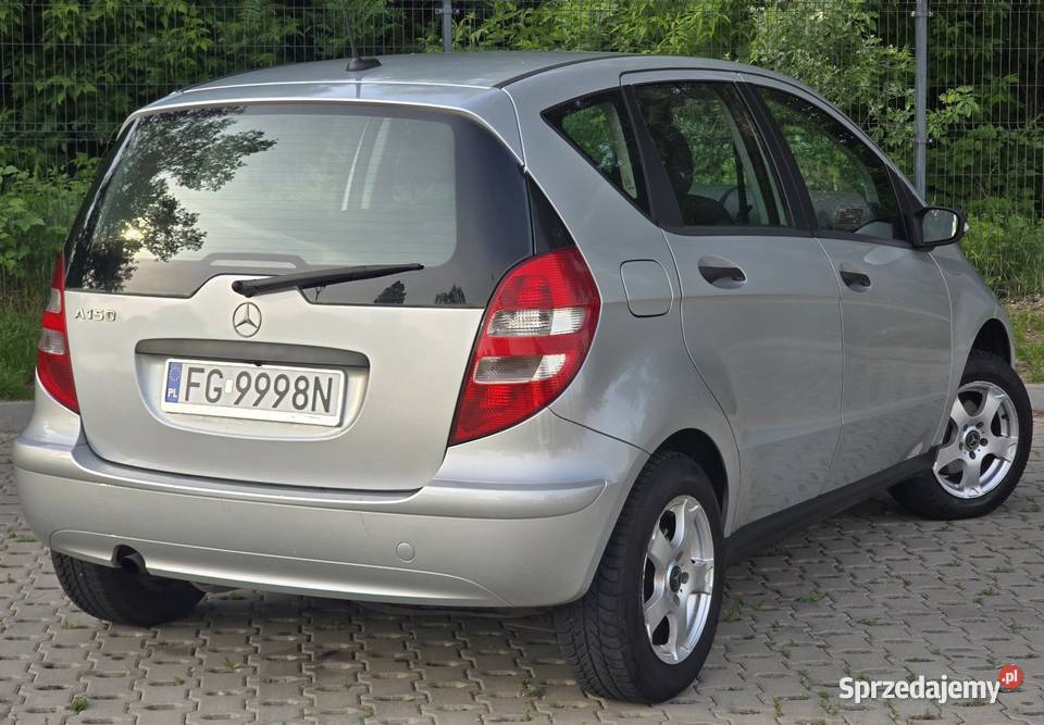Mercedes A150 W169 2006 15 benzyna Manual kupiony w Polsce Klasa A Gniezno