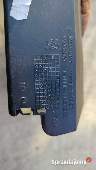 Popielniczka Peugeot 307 osobowe