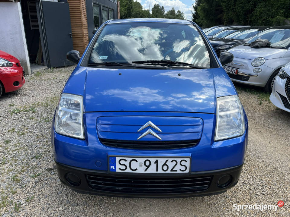 Citroen C2 14 Zarejestrowany Ważne Opłaty isofix śląskie Częstochowa