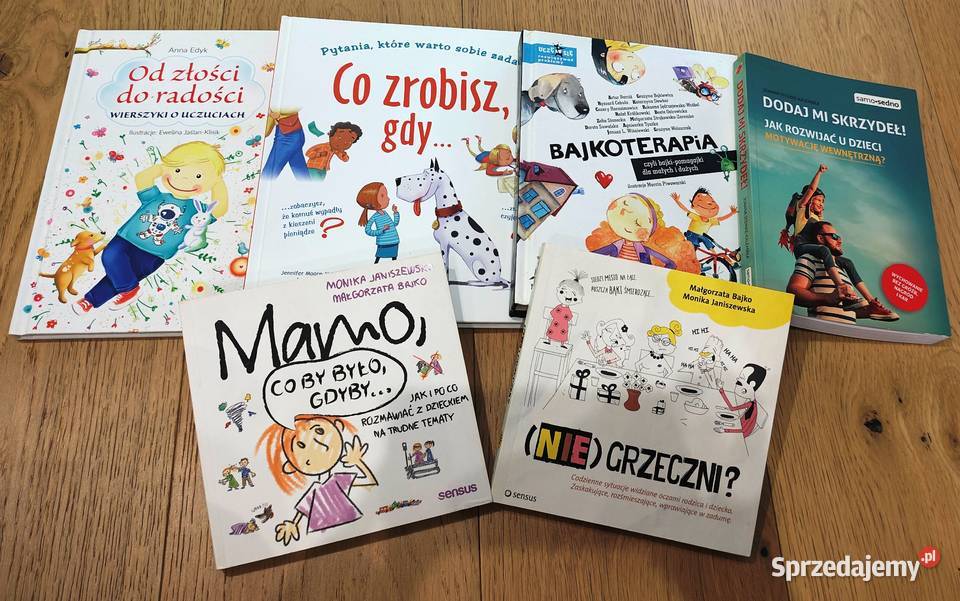 Poradniki wychowywać dzieci książki x 6 Toruń