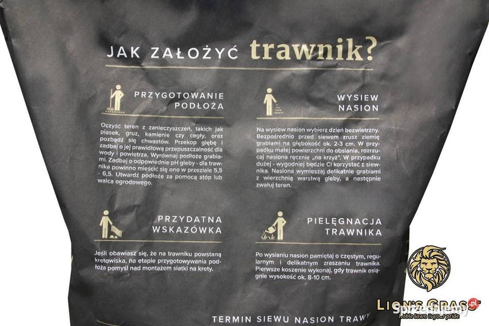 TRAWA SPORTOWA DYWANOWA GĘSTA na boisko 5 mazowieckie