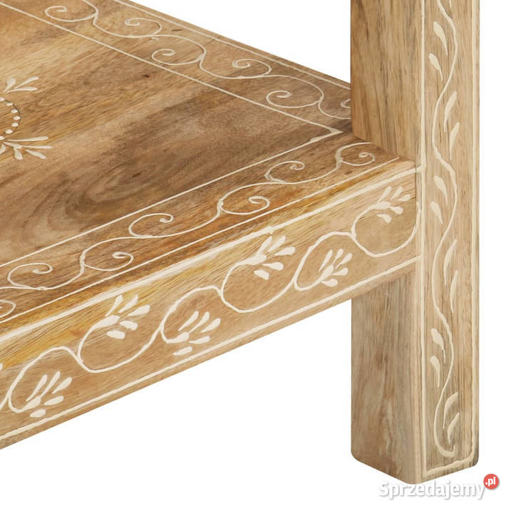 Stolik konsola 80x35x74 lite drewno mango Warszawa