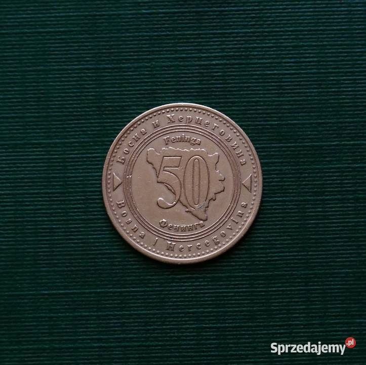 BOŚNIA I HERCEGOWINA 50 fenigów 2007r Gliwice