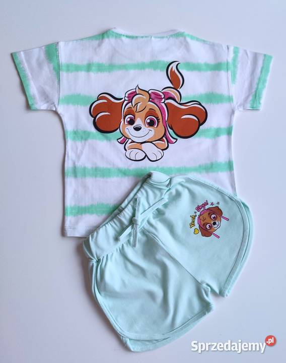 Letni komplet dziewczynki Paw Patrol Nickelodeon 2 lata+ Katowice sprzedam