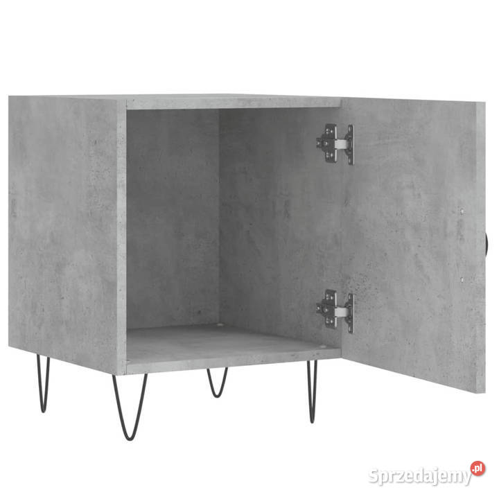 Szafki nocne 2 szarość betonu 40x40x50 WM827557 mazowieckie