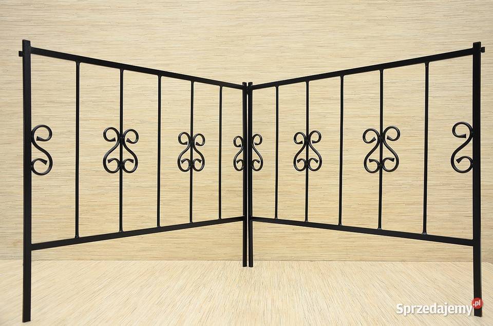 PŁOTEK METALOWY 100 X 80 PALISADA OGRODZENIE Siepraw