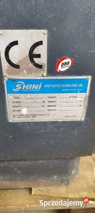 Rozdrabniacz niszczarka do tworzyw Shini 11kw Płońsk