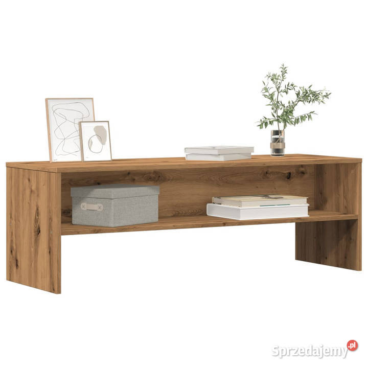 Szafka pod TV dąb artisian 120x40x40 WM855767 mazowieckie Warszawa