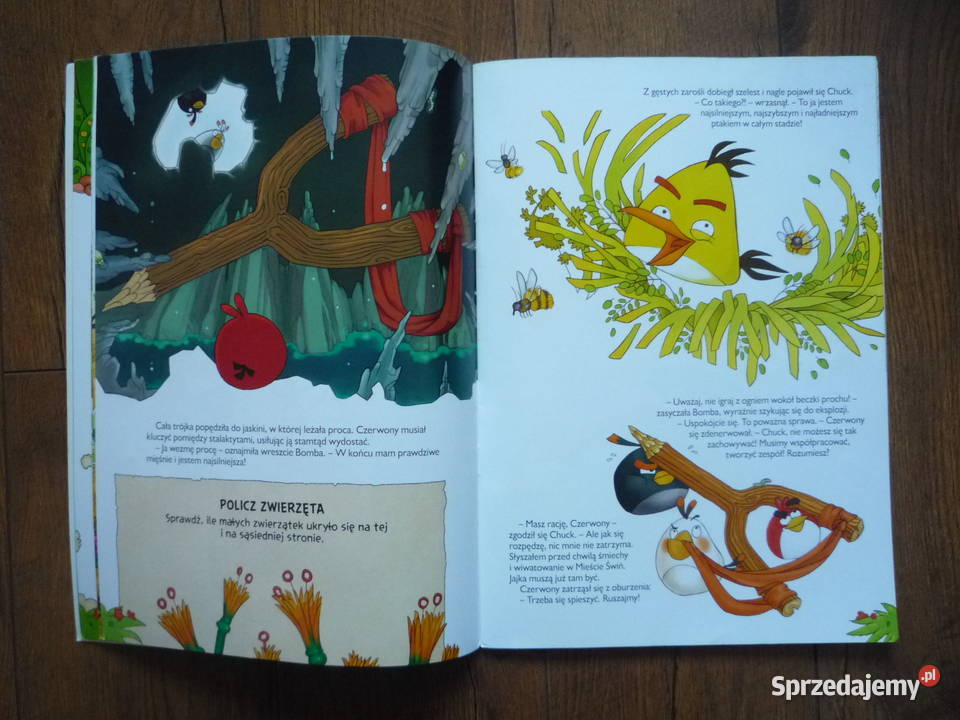 Wielkie zamieszanie Angry Birds Książka dzieci Szczecin