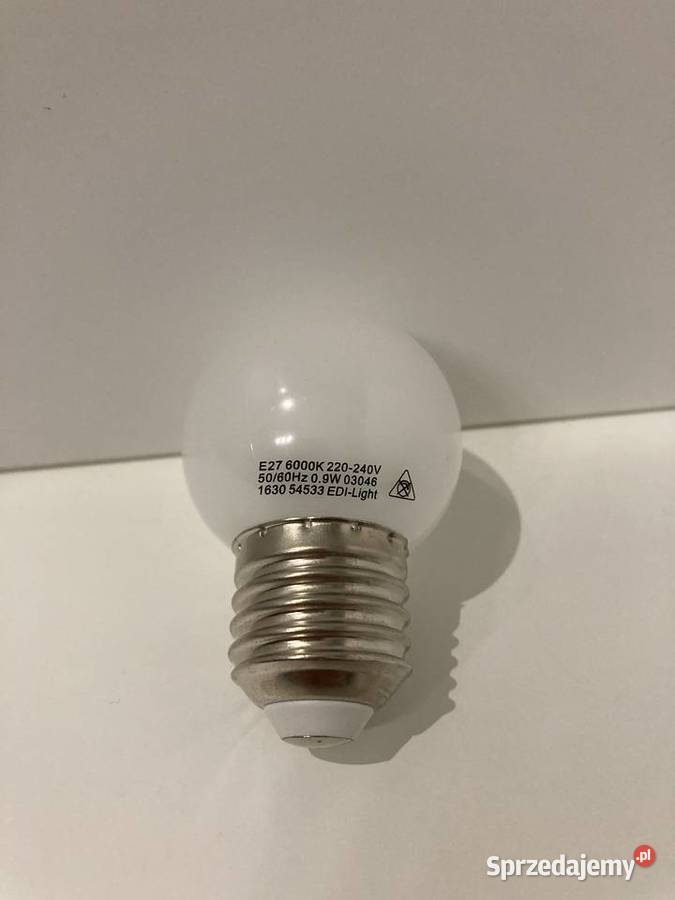 Żarówka do girland E27 09W zimna barwa 6000K Rokietnica