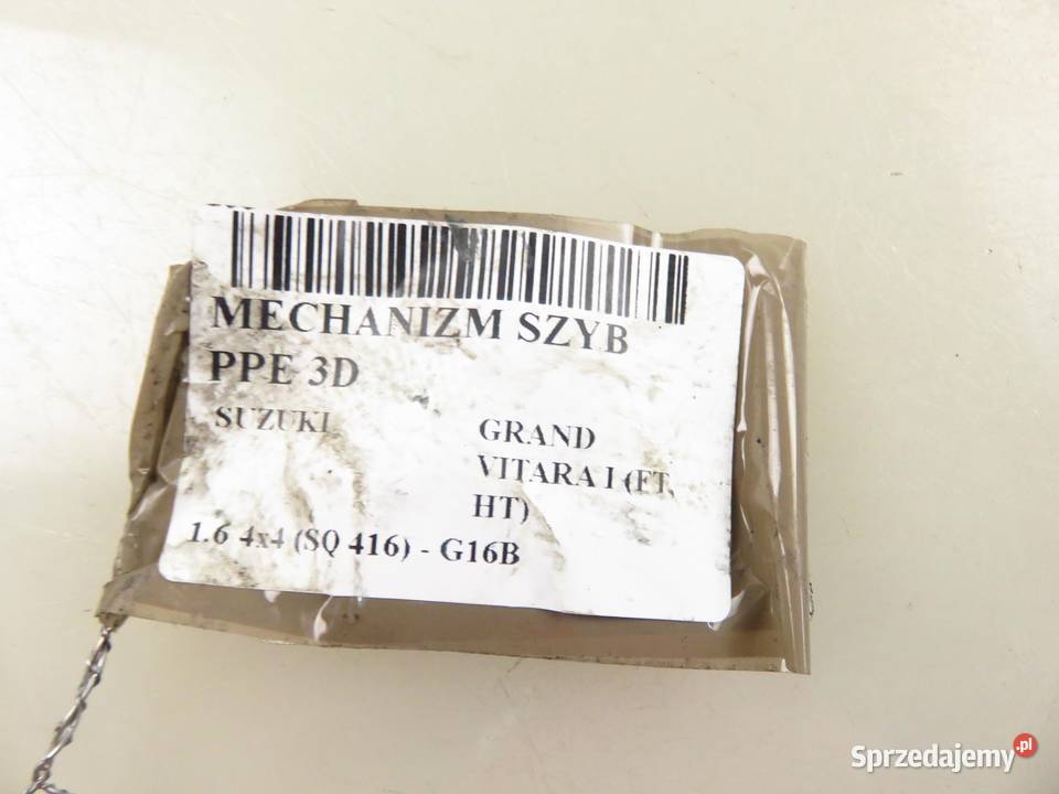 PODNOŚNIK SZYBY PRAWY 3D SUZUKI GRAND VITARA I