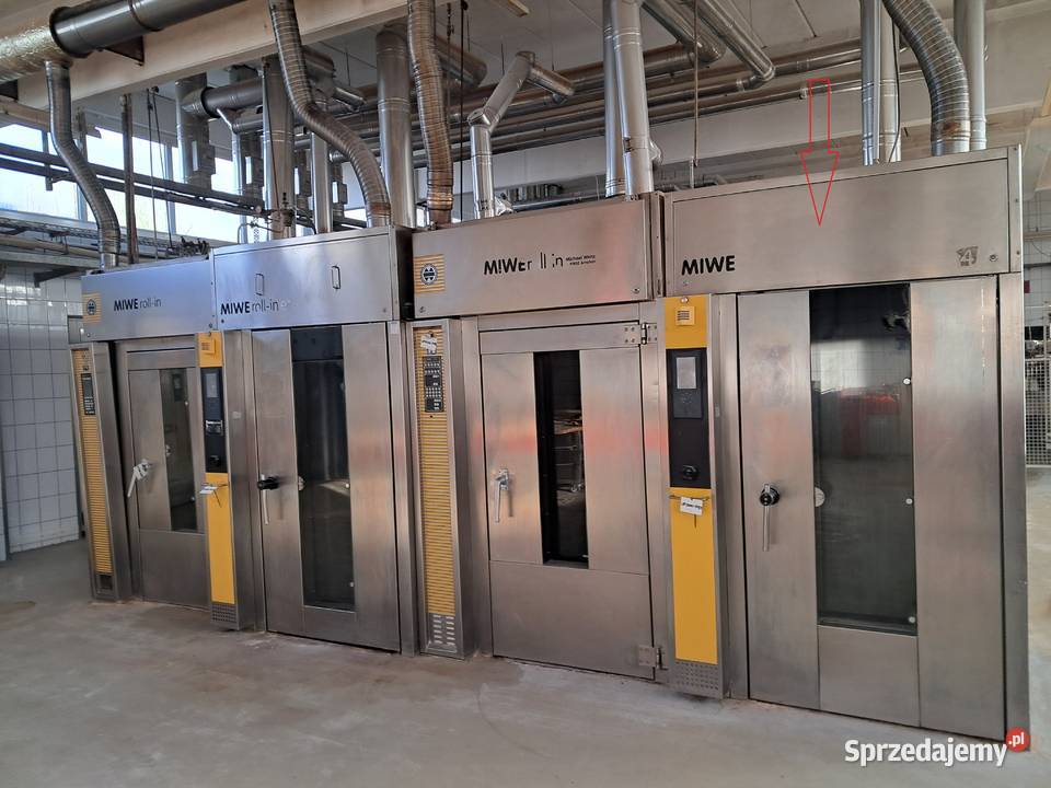 Piec piekarniczy wózkowy obrotowy Miwe ROLL IN Biznes i Przemysł Rzeszów