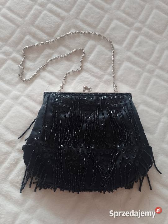 HandmadeBogato zdobiona torebka listonoszka Listonoszka Kraków