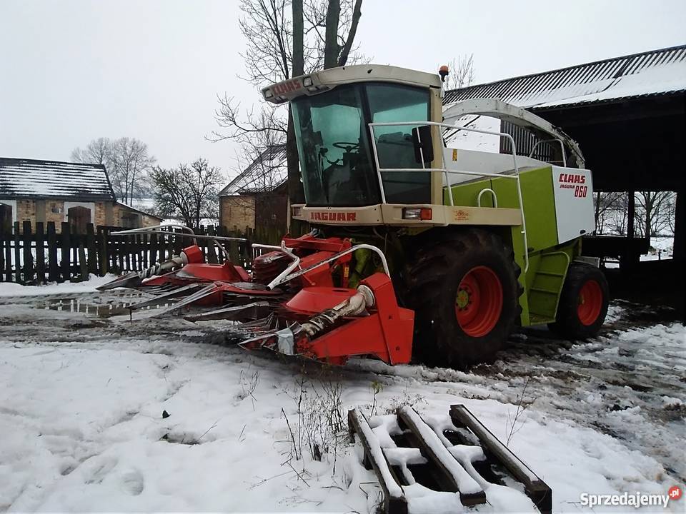 Sieczkarnia do kukurydzy Claas Jaguar 860 kamper Header do kukurydzy Długołęka