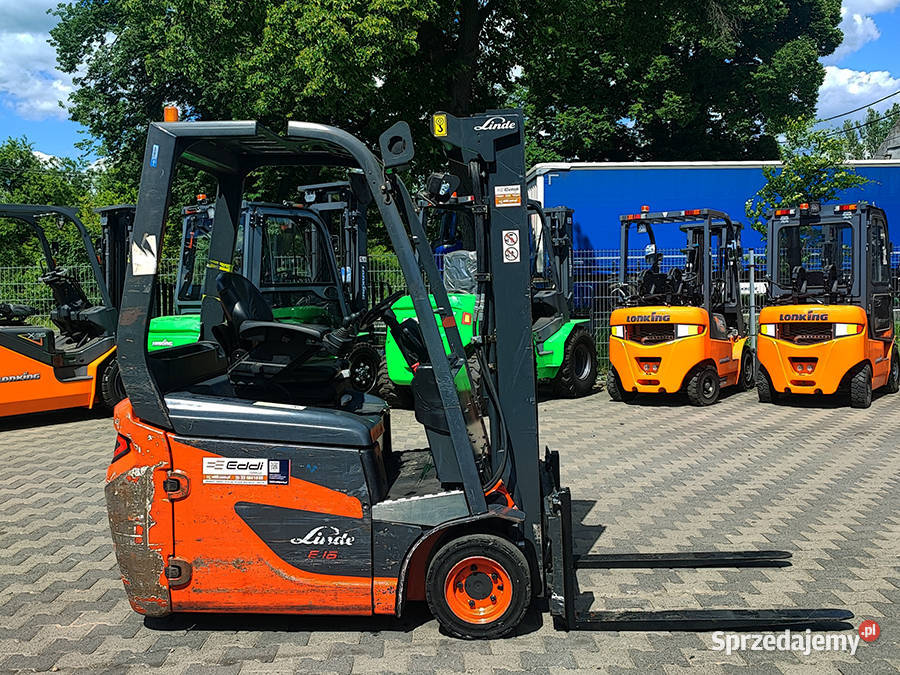 Wózek widłowy elektryczny Linde E16C 16 t 5049 Motoryzacja małopolskie