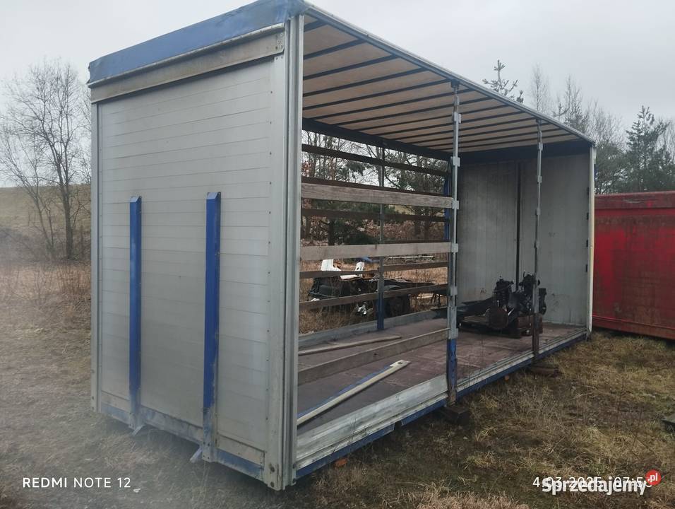 SKRZYNIA ŁADUNKOWA PAKA PLATFORMA aluminiowa