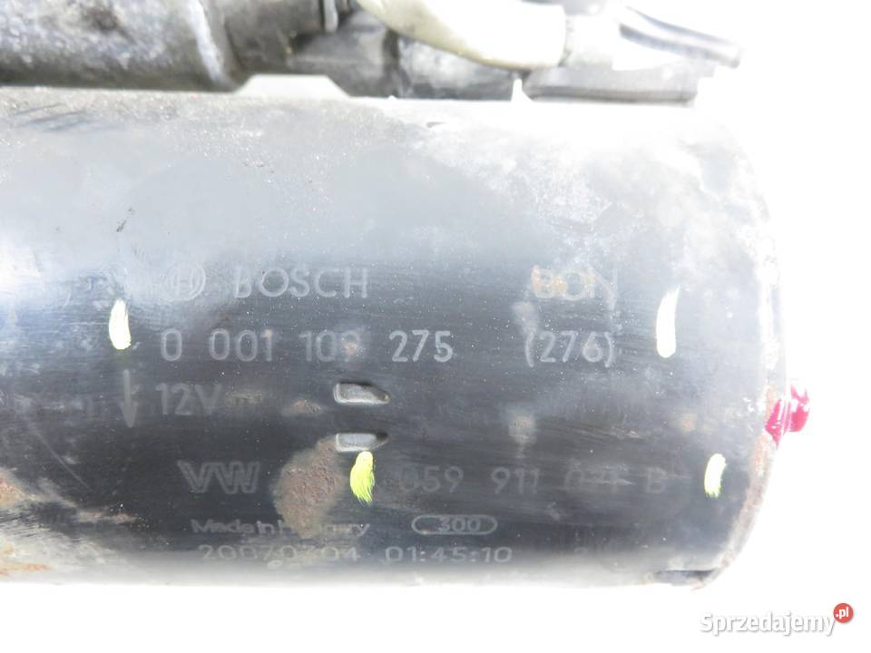 ROZRUSZNIK AUDI A5 30 TDI 059911021B 0001109275 Układ elektryczny silnika