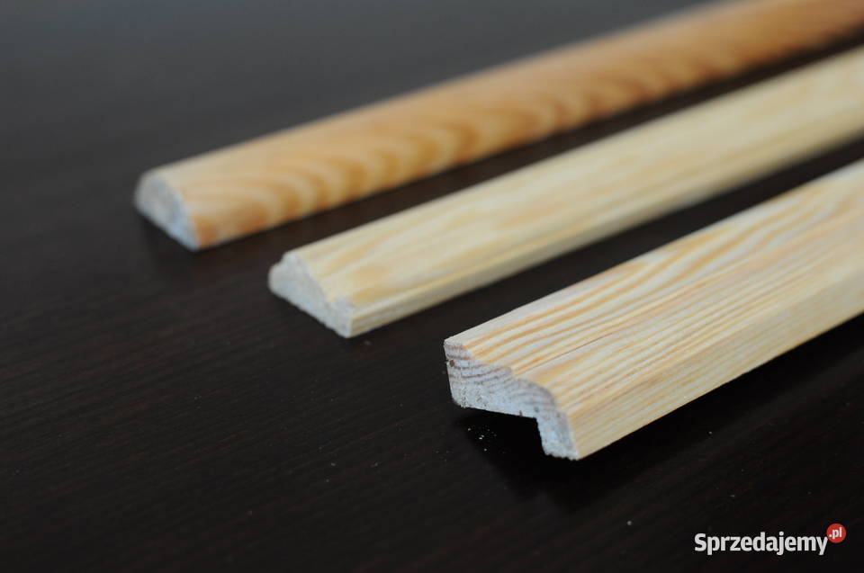 Listwy drewniane ramiarskie