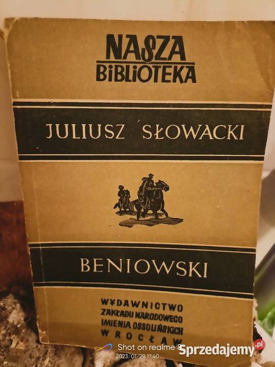 Beniowski Słowackiego książki prezenty unikat sprzedam