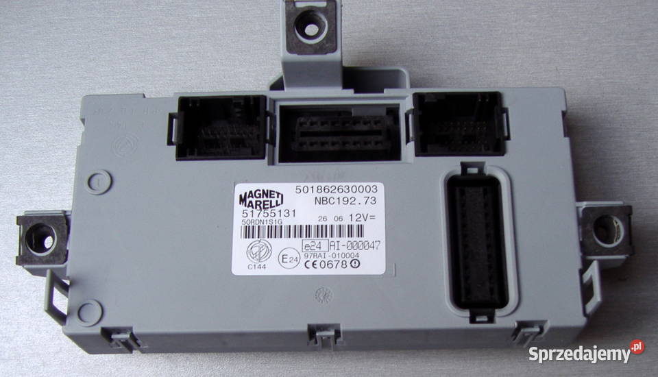 FIAT STILO KOMPUTER BODY BSI 51755131 komputery