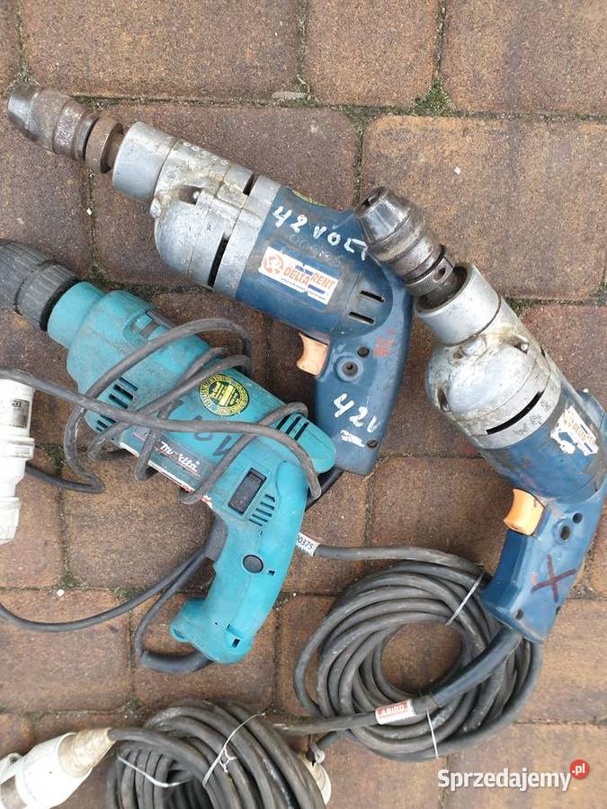 Wiertarka Makita Metabo pakiet 3 sztuki Namysłów