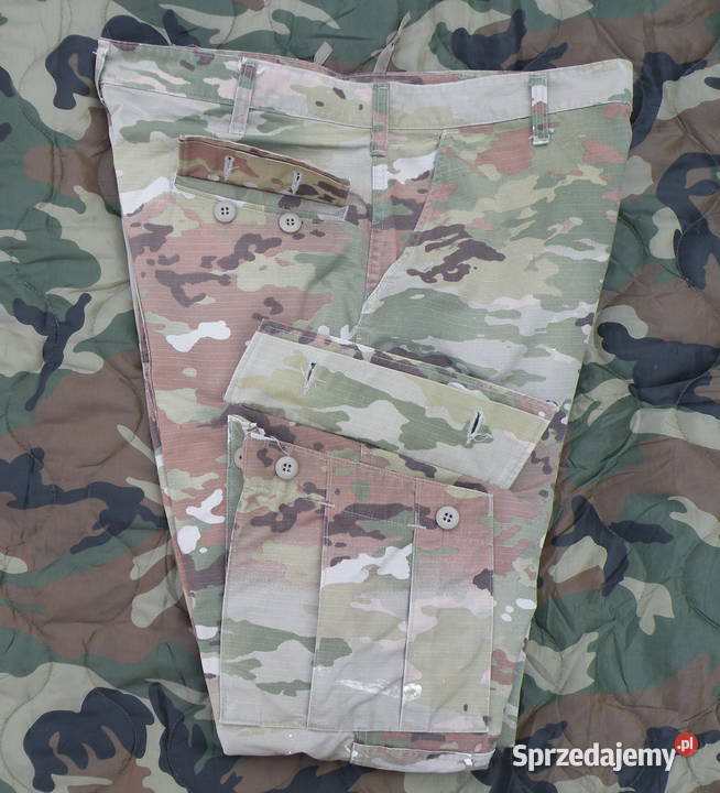 Spodnie ACU multicam OCP large long uszkodzone Wrocław