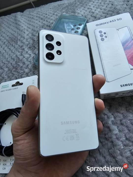 Samsung A53 5G telefon 128GB Android 15 Dual Sim Biecz