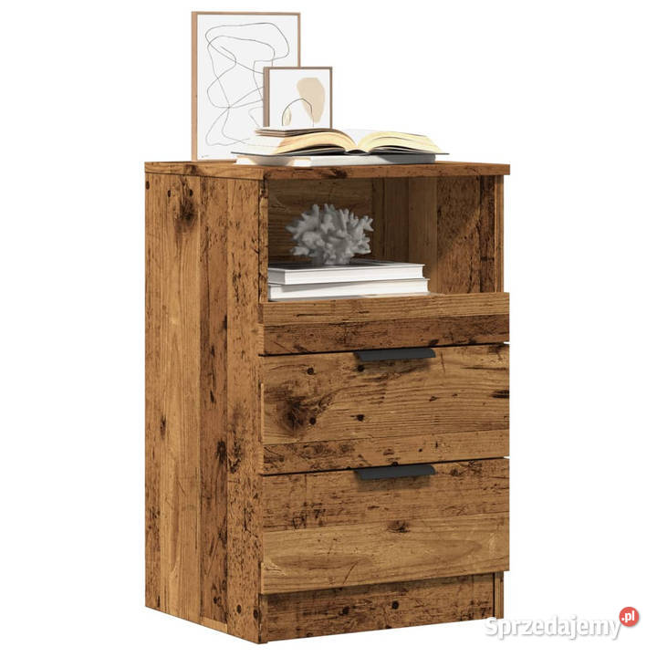 Szafka nocna stare drewno 40x36x65 materiał Warszawa sprzedam