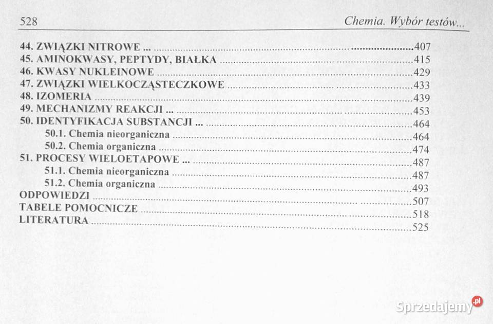 Chemia wybór testów maturzystów i kandydatów na Rok wydania 2008 Pozostałe Chełm