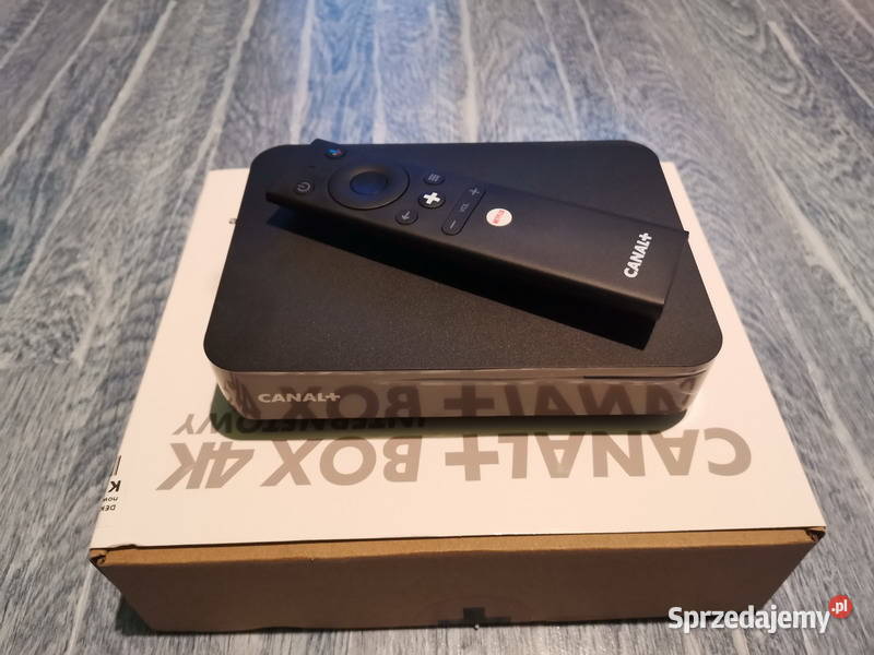 Dekoder Canal+ Box 4K android tv box hy4001cd