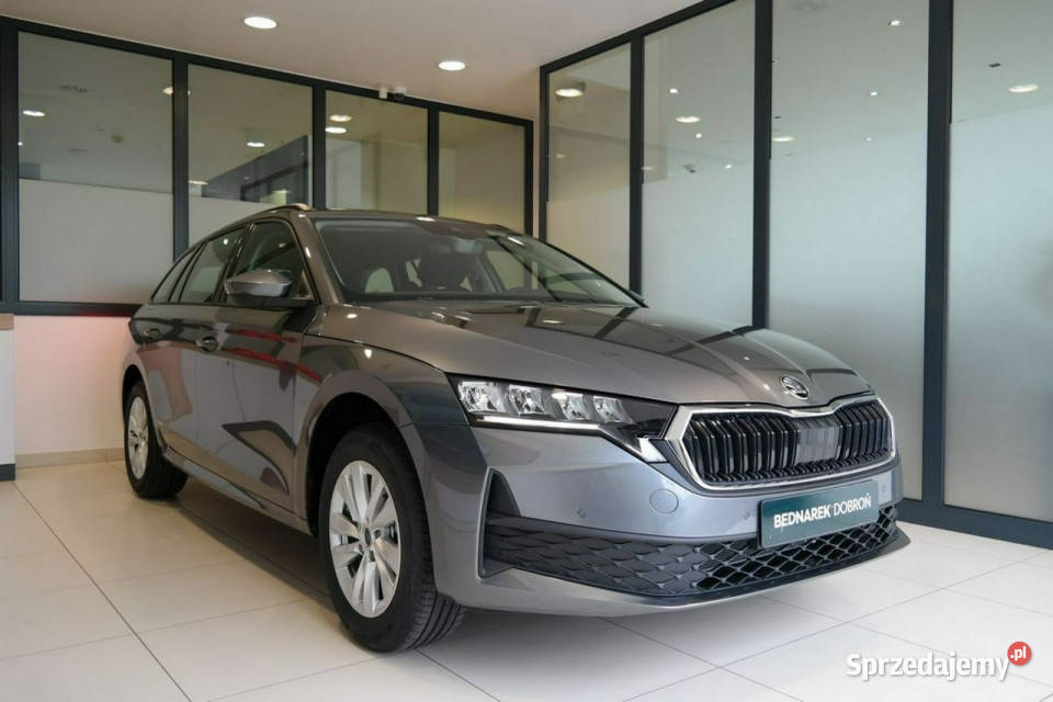 koda Octavia Combi Drive Essence 15 TSI 150 DSG kurtyny powietrzne Łódź