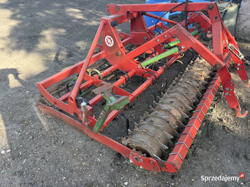 Agregat uprawowo siewny 3m Unia wał pakera