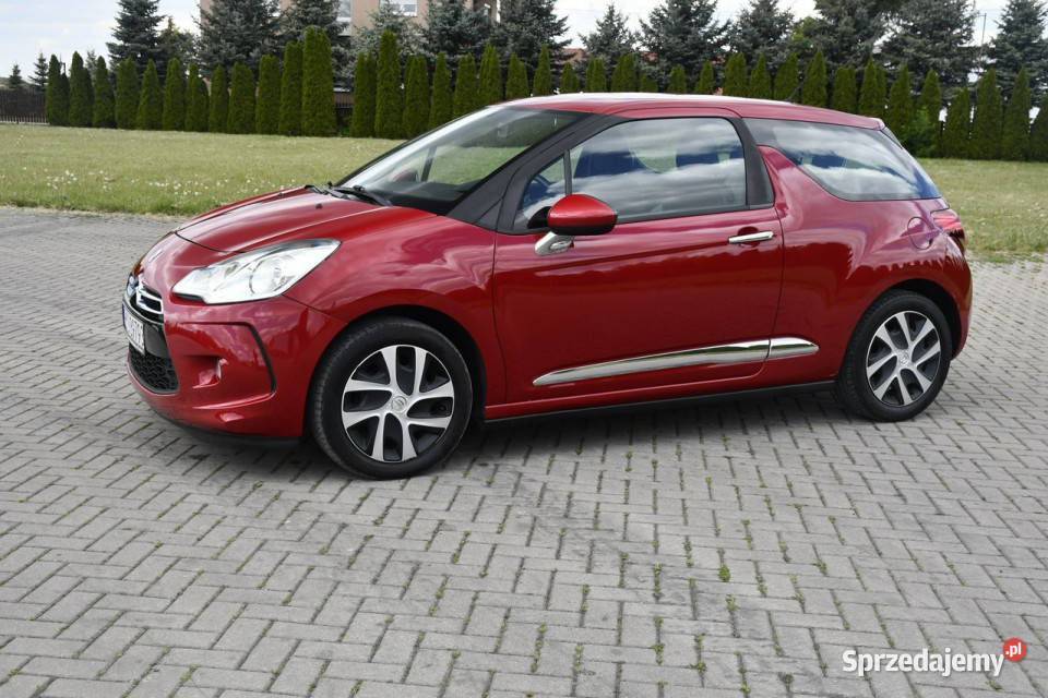 Citroen DS3 14hdi DUDKI11 czerwony Kutno