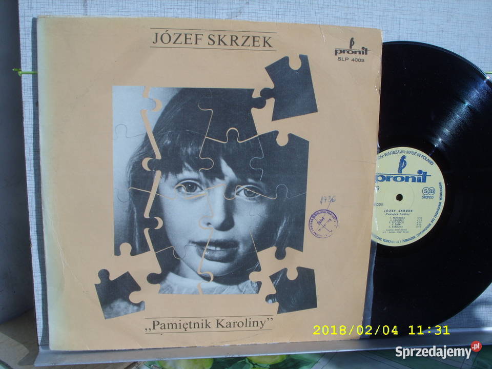 Winyl LP Rock JÓZEF SKRZEK PAMIĘTNIK KAROLINY Wołów sprzedam