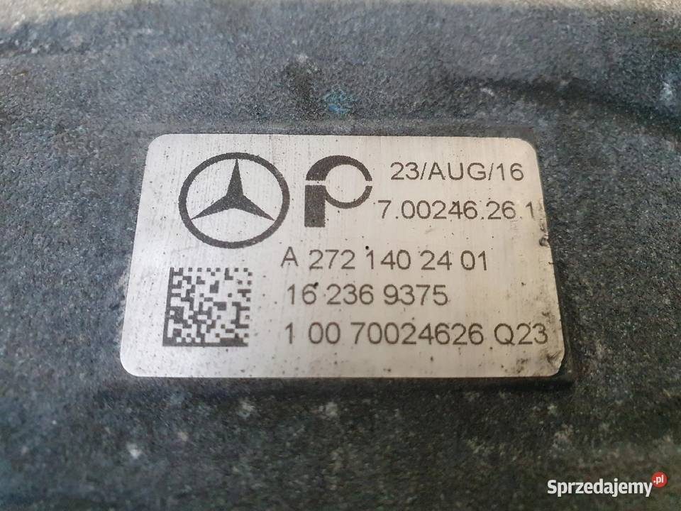 KOLEKTOR SSĄCY Mercedes W209 35 V6 A2721402401 lubelskie Chełm sprzedam