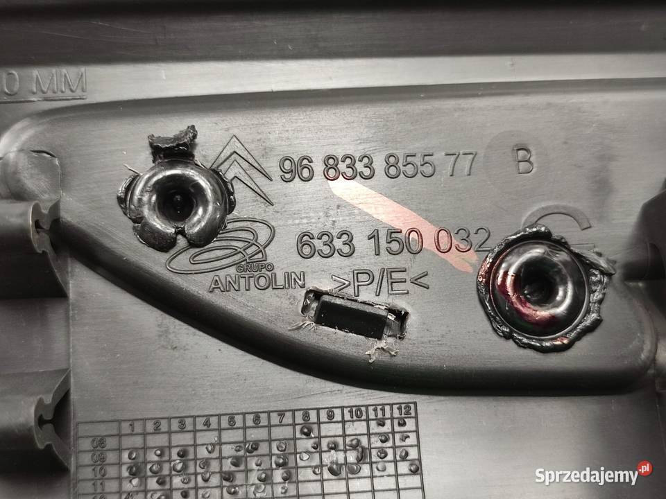 NAKŁADKA PROGOWA LEWA PRAWA CITROEN C3 A51 lubelskie