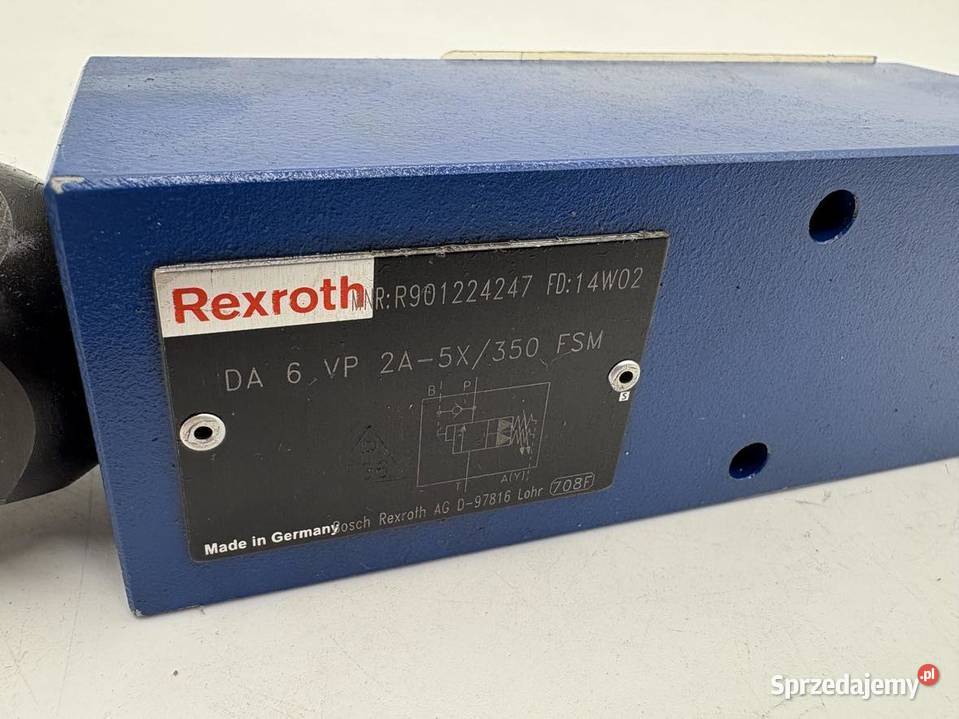 Rexroth R901224247 DA6VP2A5X350FSM Zawór Warszawa