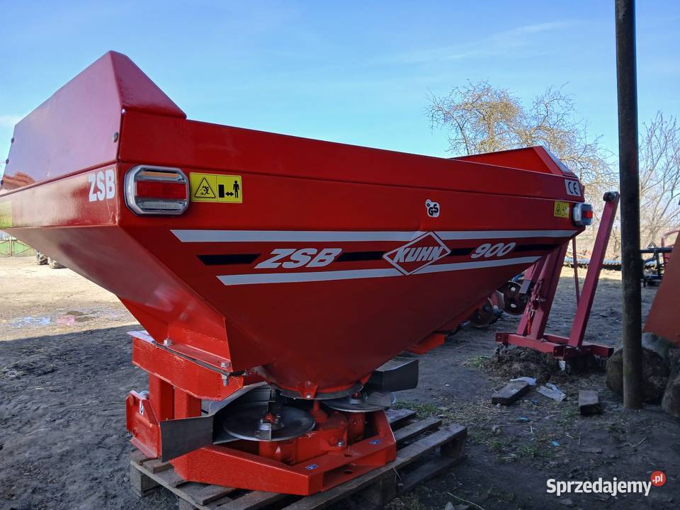 Rozsiewacz do nawozu KUHN zsb 900 kujawsko-pomorskie Włocławek