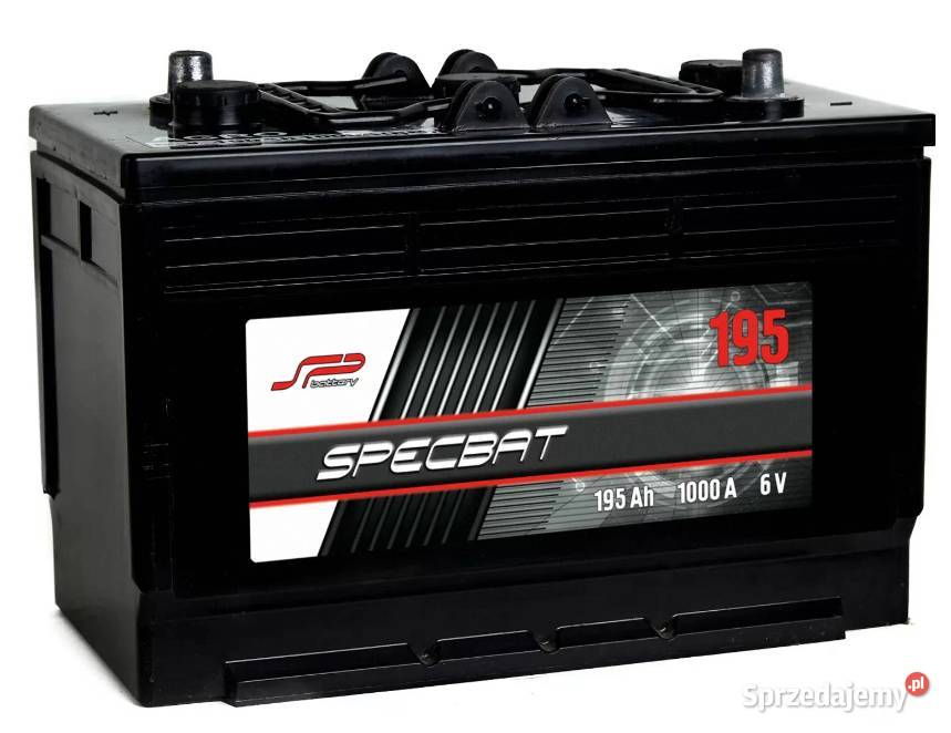 Akumulator Specbat Agro 6V 195Ah 1000A EN lewy Kalisz