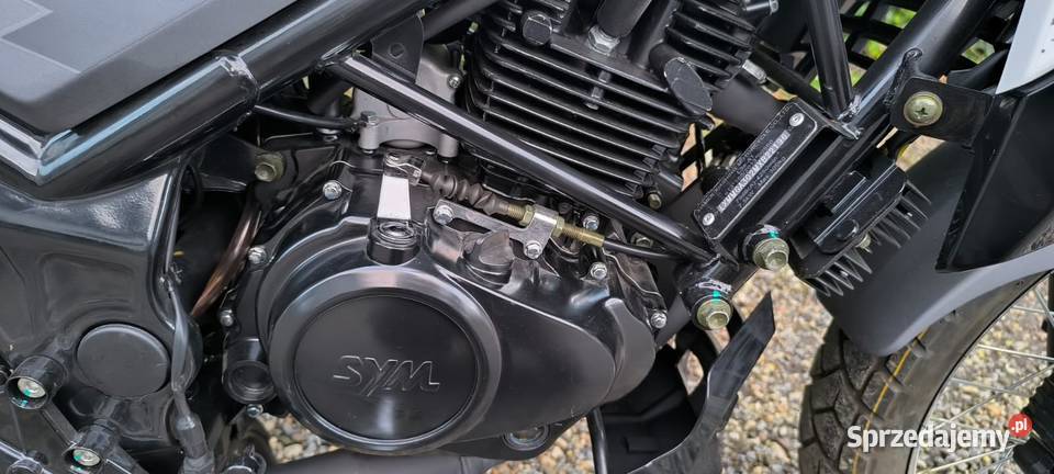 SYM NHT125 kufer tankbag ABS 2022 enduro Książ Wielkopolski
